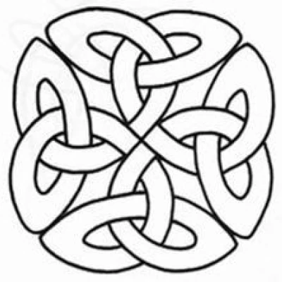 Celtic Mandala Coaster 27