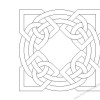 Đế lót ly Mandala Celtic 25 - Thumbnail 2