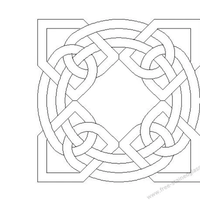 Đế lót ly Mandala Celtic 25