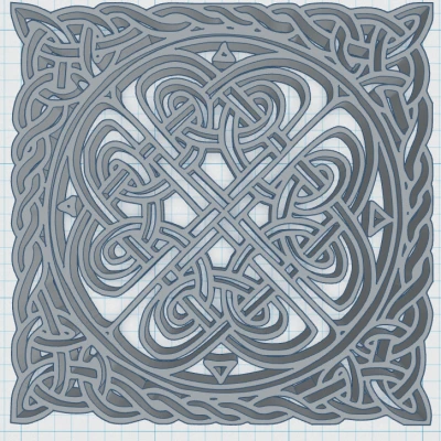 Celtic Mandala Coaster 23