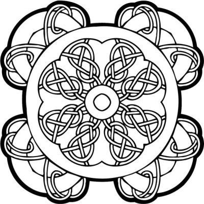Đế lót ly Celtic Mandala 18