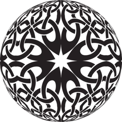 Đế lót ly Mandala Celtic 19