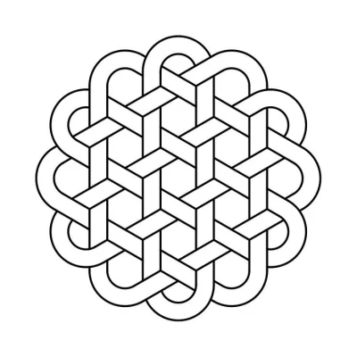 Khay lót ly Mandala Celtic 15