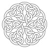 Đế Lót Ly Mandala Celtic 13 - Thumbnail 2