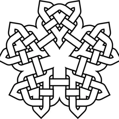 Đế lót ly Mandala Celtic 11