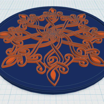 Miếng Lót Ly Mandala Celtic 9