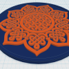 Đế Lót Ly Mandala Celtic 8 - Thumbnail 1