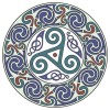Đế Lót Ly Hoa Văn Celtic Mandala Số 5 - Thumbnail 2