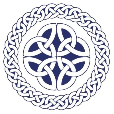 Đế Lót Ly Mandala Celtic 2