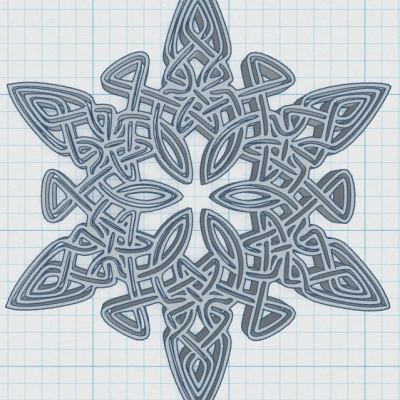 Miếng Lót Ly Mandala Celtic 3