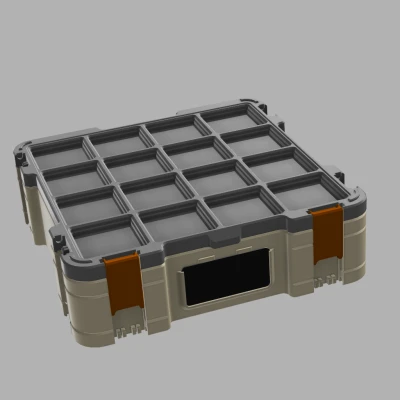 Hộp lưu trữ Gridfinity nhỏ hơn