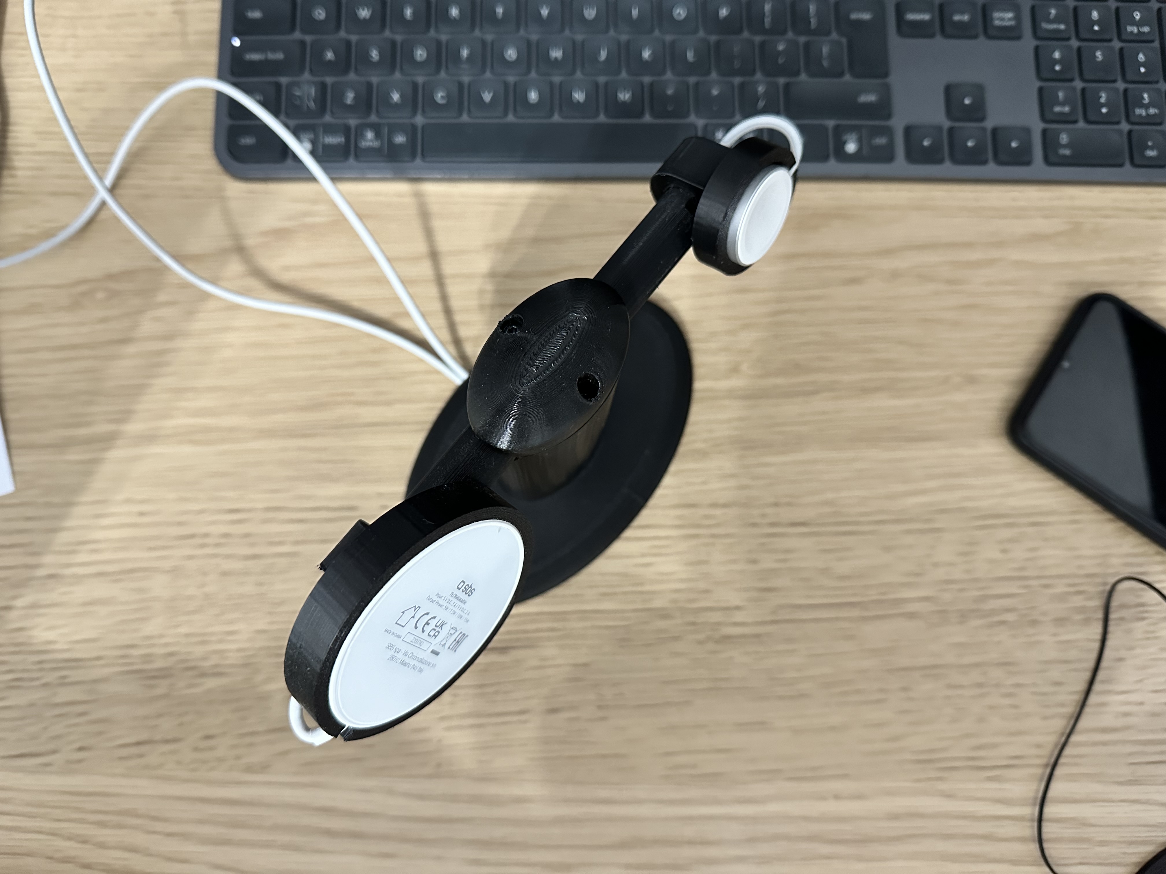 Đế sạc magsafe iPhone và Apple Watch