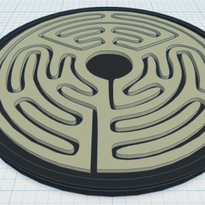 Đế lót ly Mê cung 23