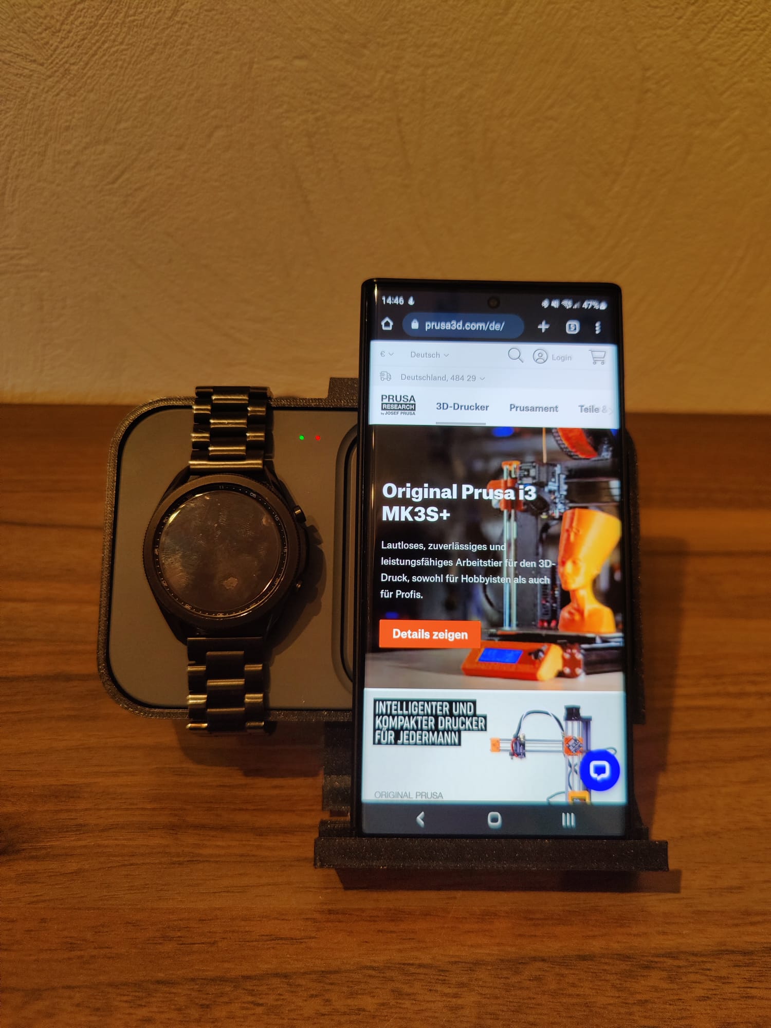 Đế Sạc Không Dây Đôi Samsung EP-P5400