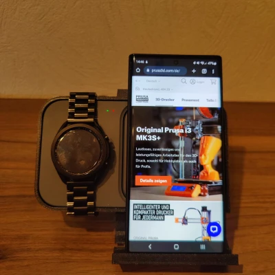 Đế Sạc Không Dây Đôi Samsung EP-P5400