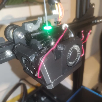 Tấm gắn Smart Orbiter v3.0 cho Biqu B1 và ống dẫn khí