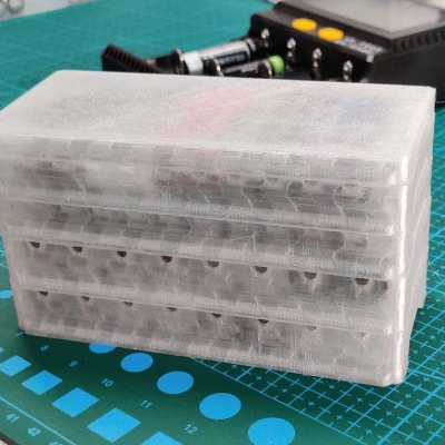 Hộp Đựng Pin AA/AAA Có Thể Xếp Chồng