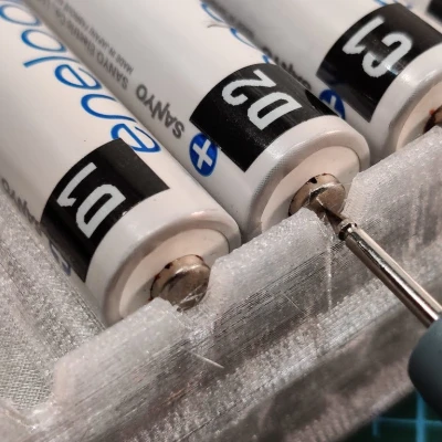 Hộp Đựng Pin AA/AAA Có Thể Xếp Chồng