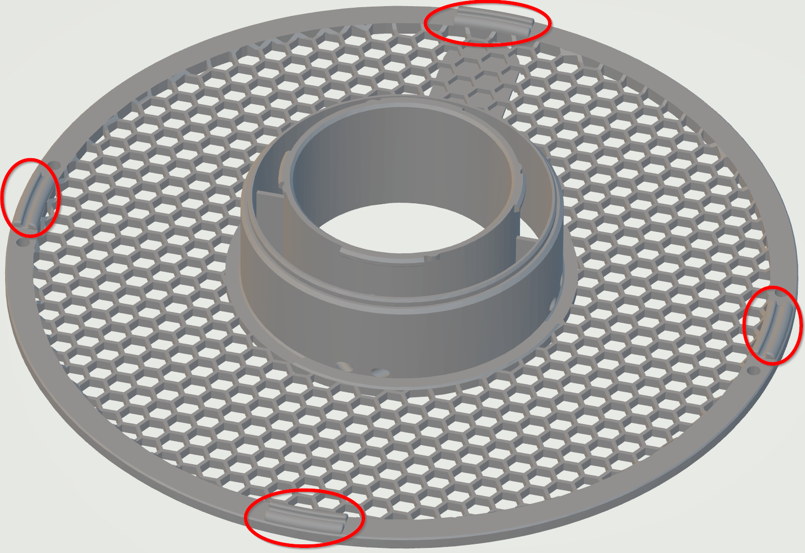 Cuộn Spool Hẹp Bambu Lab Có Kẹp Giữ Filament Tích Hợp