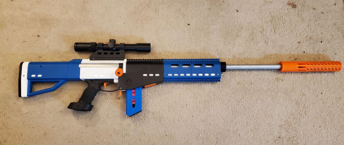 Băng Đạn Mega Nerf Nửa Chiều Dài