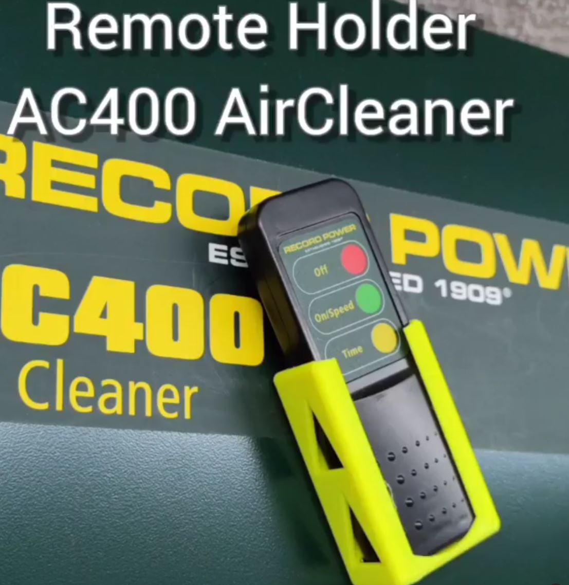 Giá Đỡ Remote Điều Khiển Máy Lọc Không Khí Record Power AC400