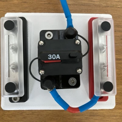 Giá đỡ cầu chì và thanh cái