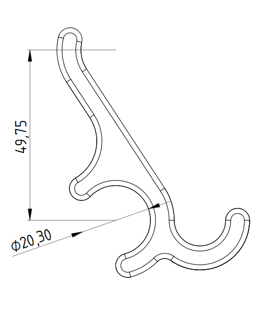 Móc treo khăn cho Tản nhiệt / Haken für Heizkörper
