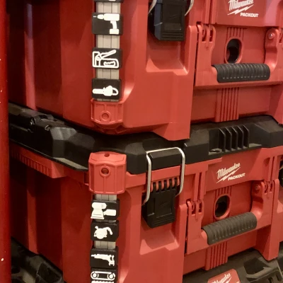 Nhãn Góc Hộp Milwaukee Packout