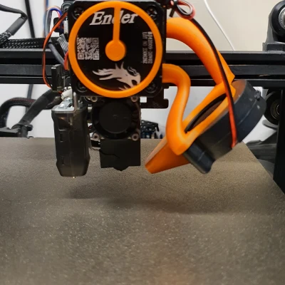 Mod quạt 5015 đơn cho Creality Ender 3 V3 SE