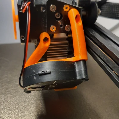 Mod quạt 5015 đơn cho Creality Ender 3 V3 SE