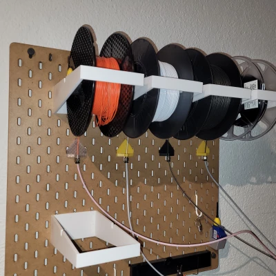 Giá đỡ cuộn dây tự tua Ikea Skadis