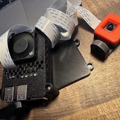 Vỏ Pi 4 Gắn Khung Cơ Sở Prusa MK4