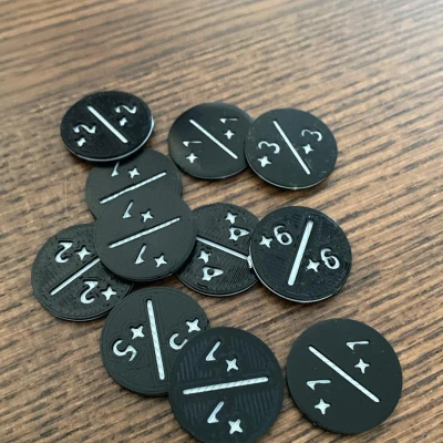 Counter MTG hai mặt (+1/+1, +2/+2, v.v.)