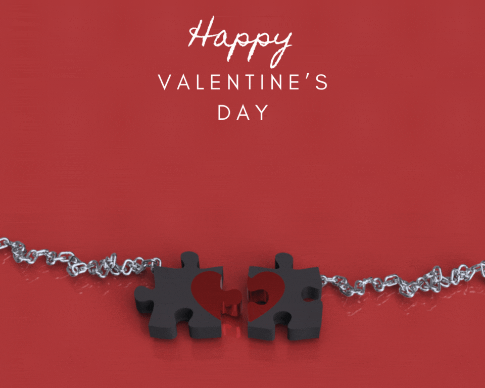 Móc khoá Chúc mừng Ngày Valentine