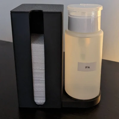 Hộp Đựng Khăn Lau Vuông, Dùng Cho Khăn Lau Không Bụi 50mm