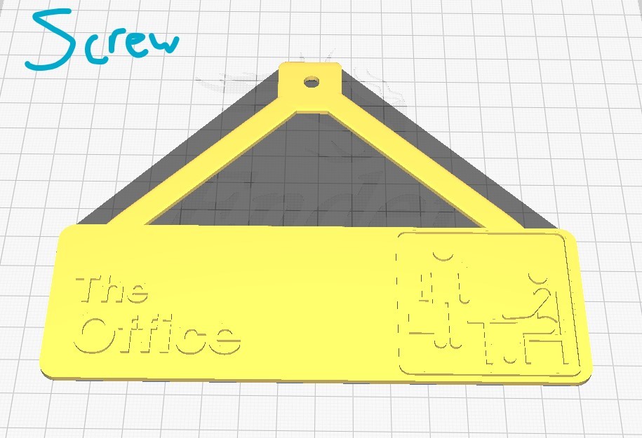 Biển "The Office" (Trang Trí)