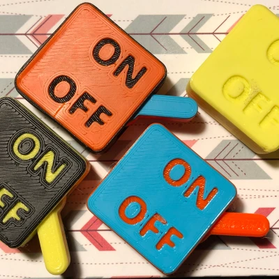 Chuyển đổi Fidget huyền thoại với Off Off được đánh dấu