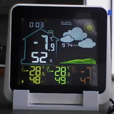 Giá Đỡ Màn Hình & Cảm Biến Trạm Thời Tiết Clas Ohlson