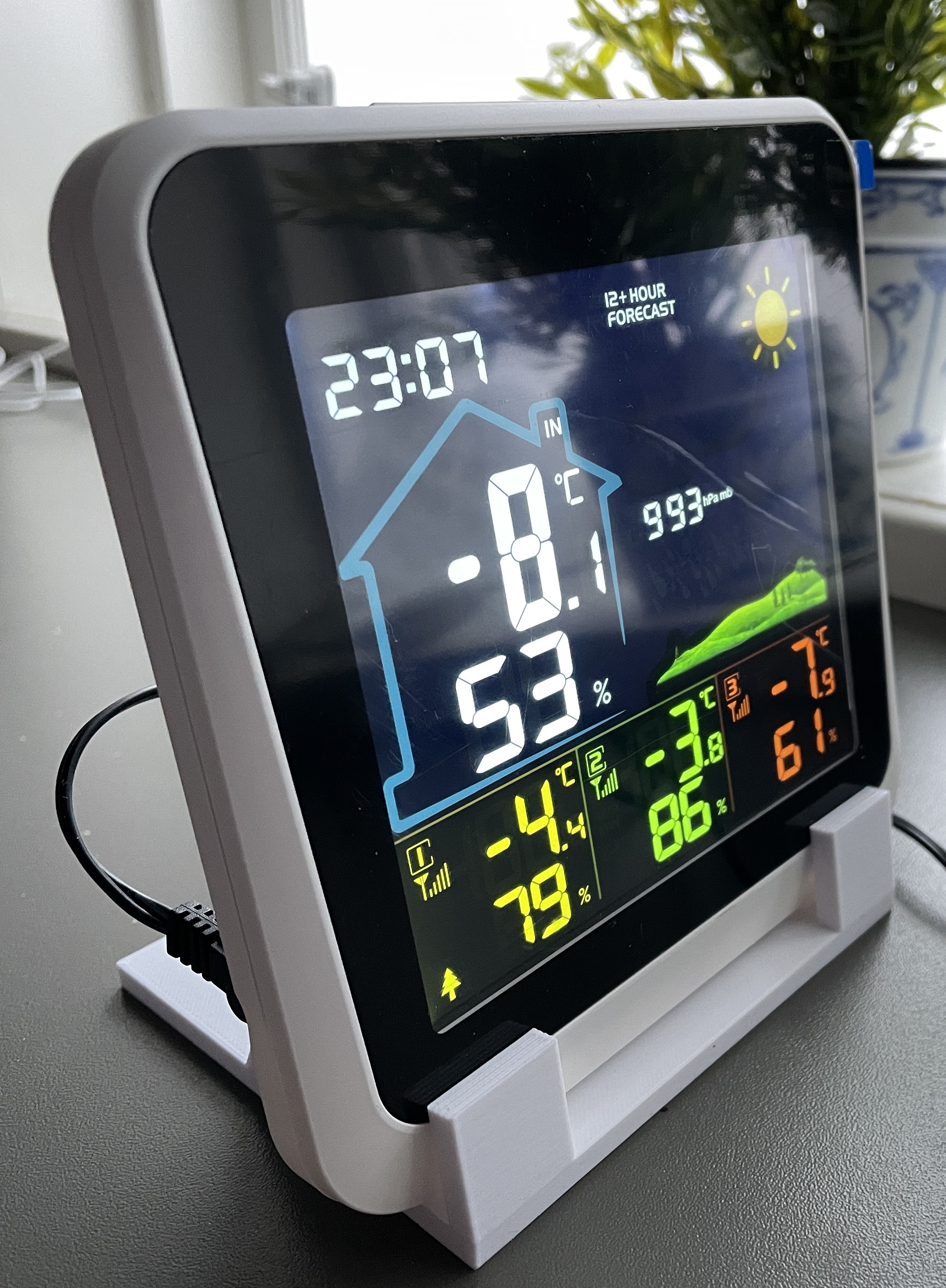 Giá Đỡ Màn Hình & Cảm Biến Trạm Thời Tiết Clas Ohlson