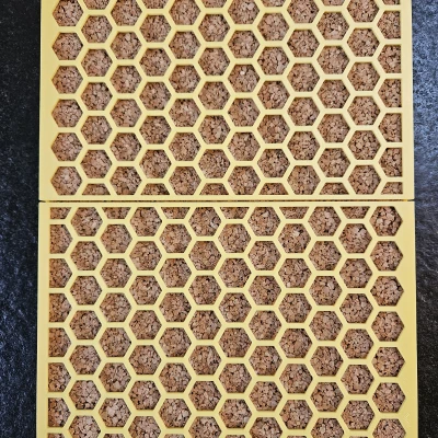 Trò Chơi Đóng Ghim Bằng Bần Cho Bé Có Bánh Răng