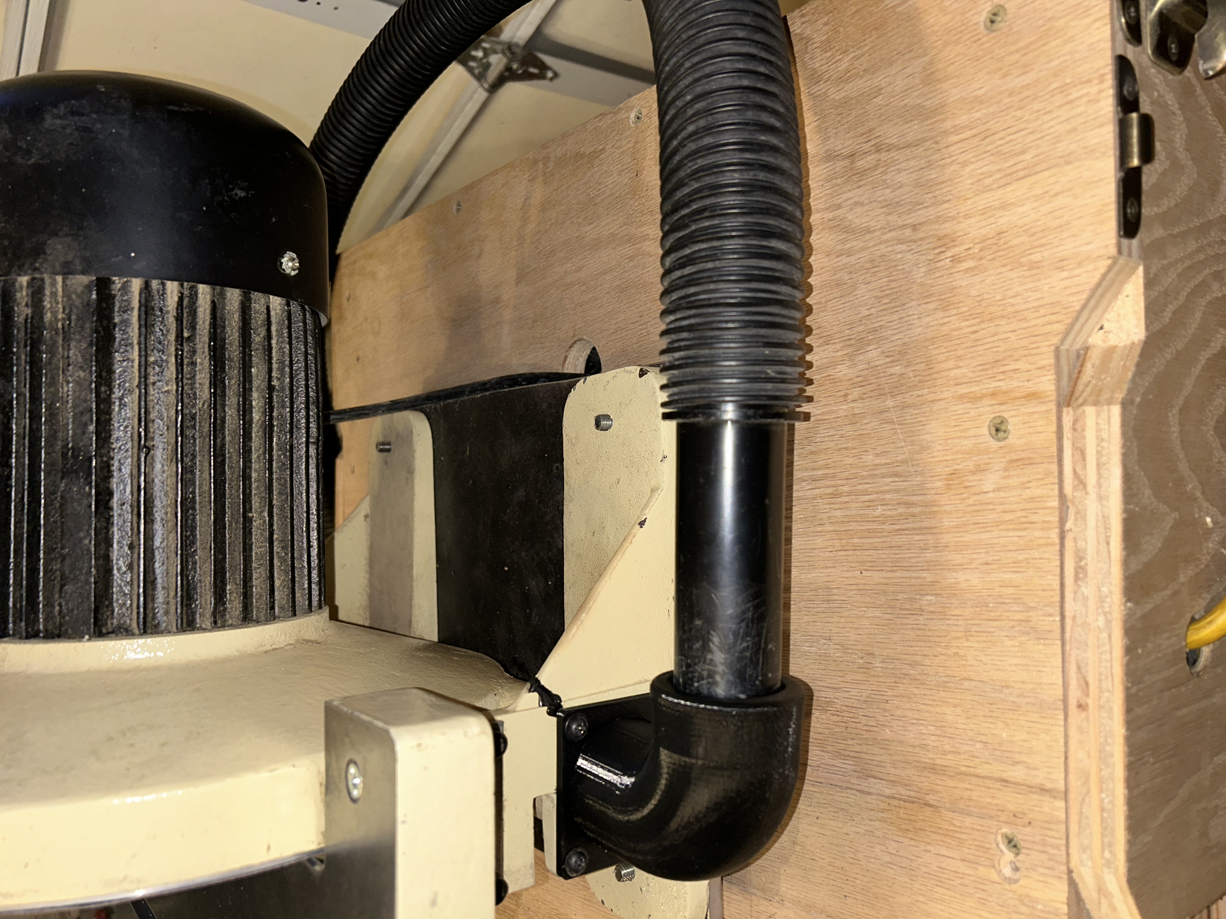 Cổng hút bụi cho máy chà nhám đĩa Shop Fox 12 inch