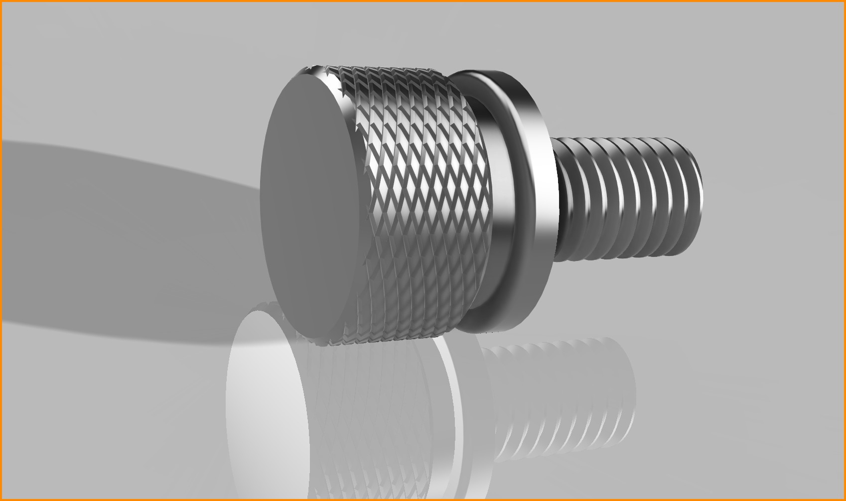 ốc vặn tay M5x8 bước ren 1.25