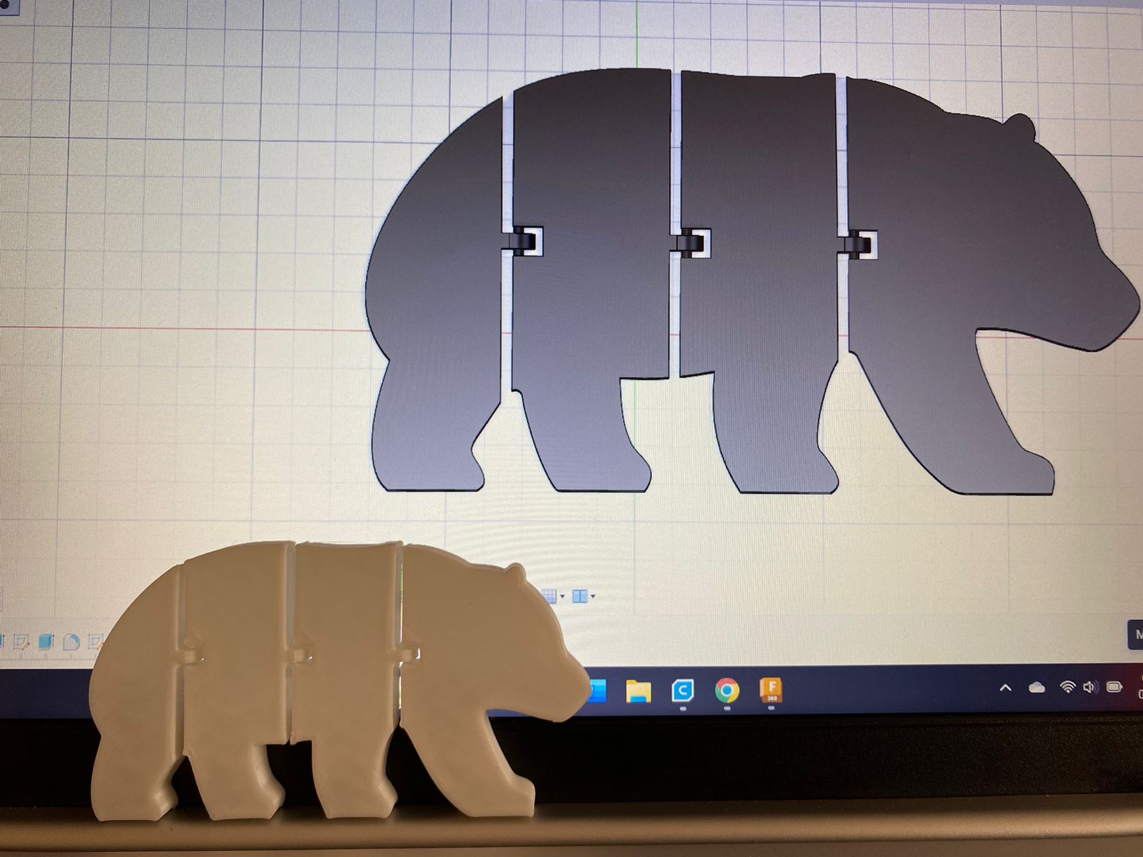 Gấu Oso Xếp Khớp (Khớp Nối) Linh Hoạt