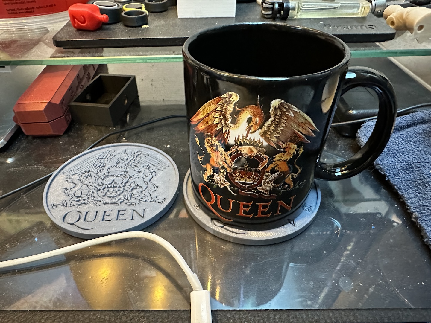 Đế Lót Ly Hình Nữ Hoàng (Queen Coaster)
