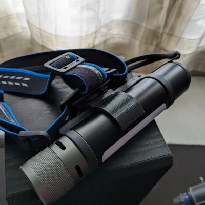 Giá đỡ Đèn pin NexTool 6 trong 1 cho headband Skilhunt HB3