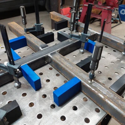 Khối hàn rào chắn tâm 16mm 2in