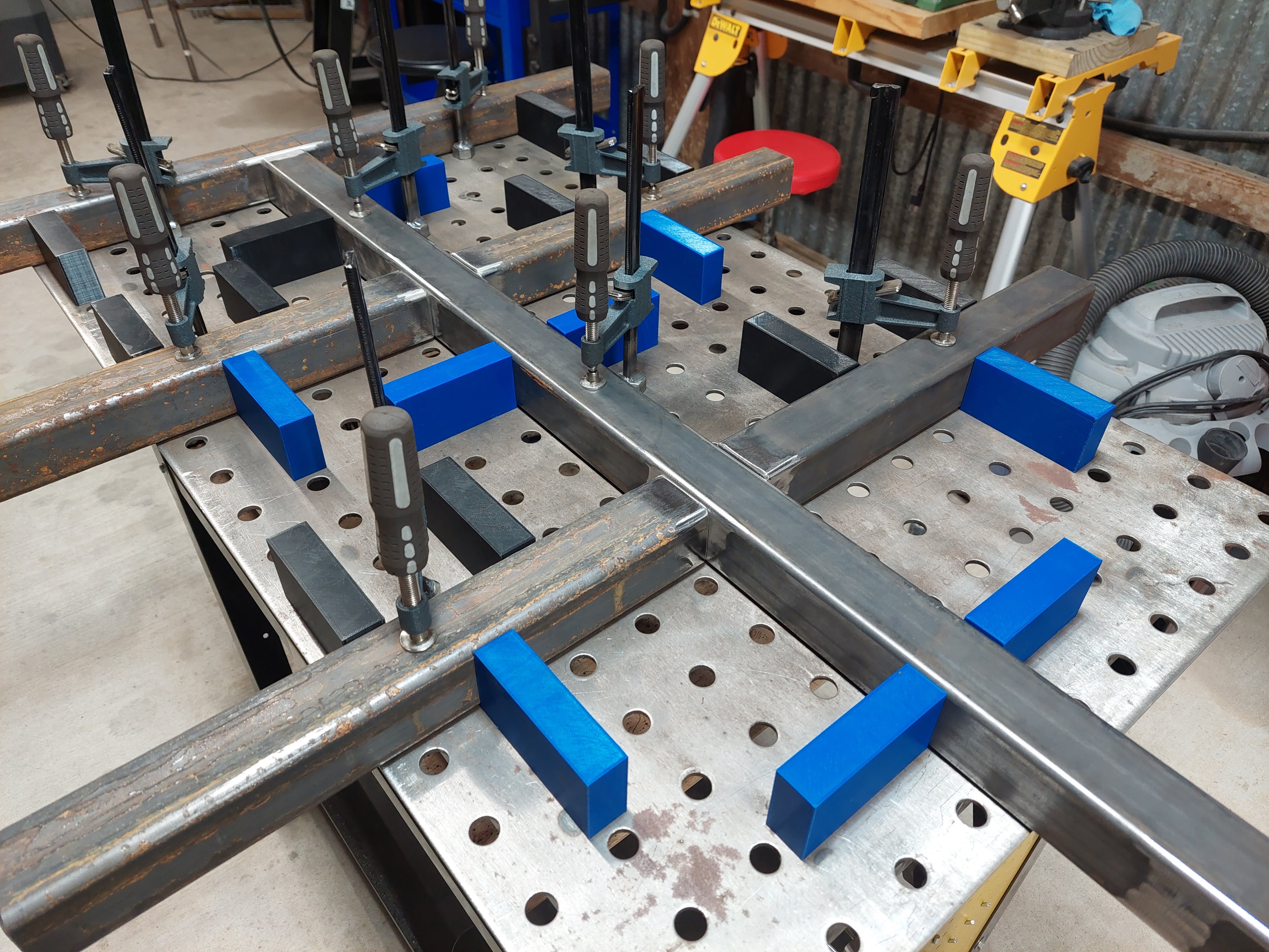 Khối hàn rào chắn tâm 16mm 2in