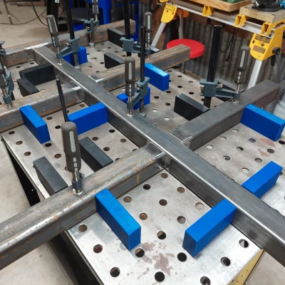 Khối hàn rào chắn tâm 16mm 2in