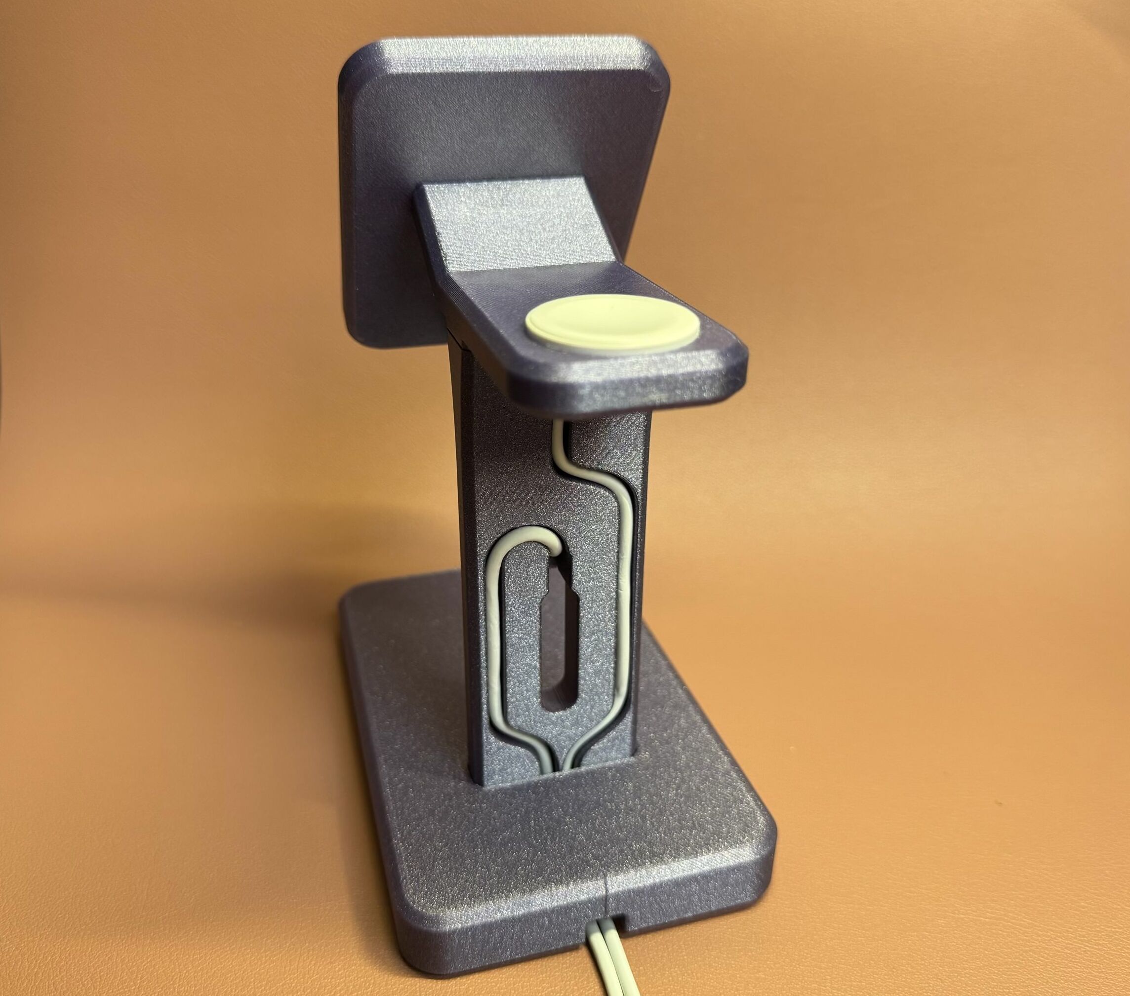 Giá đỡ iPhone và iWatch Magsafe Ngang 2 trong 1 tốt nhất - dễ in và lắp ráp