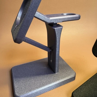 Giá đỡ iPhone và iWatch Magsafe Ngang 2 trong 1 tốt nhất - dễ in và lắp ráp